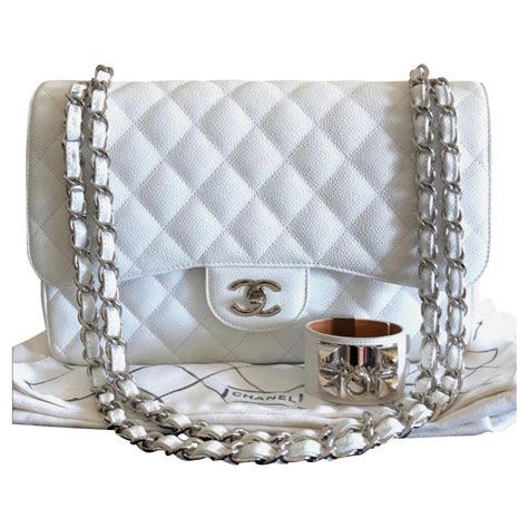 sac chanel blanc|sac Chanel promotion.